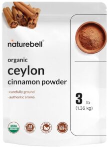 NatureBell Organic Ceylon Cinnamon Powder