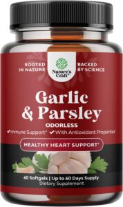 Nature's Craft Concentrated Odorless Garlic with Parsley