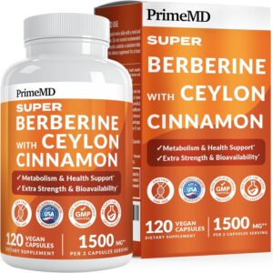 PrimeMD Super Berberine with Ceylon Cinnamon