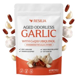 Resilia Odorless Aged Garlic Extract