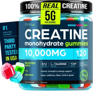 Thinbi Creatine Gummies (120 Gummies)