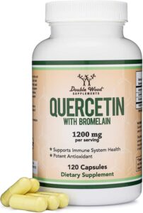 Double Wood Quercetin with Bromelain 1,200mg Serving