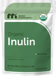 Micro Ingredients Organic Inulin FOS Fiber Powder