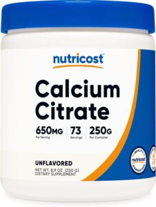 Nutricost Calcium Citrate Powder