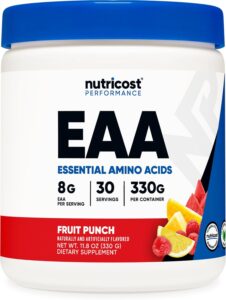 Nutricost EAA Powder 30 Servings Fruit Punch