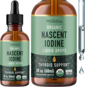 SMNutrition Organic Nascent Iodine Liquid Drops