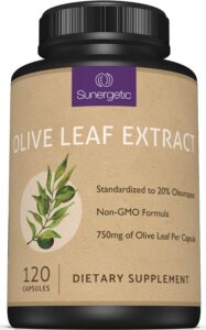 Sunergetic Premium Olive Leaf Extract 750 mg