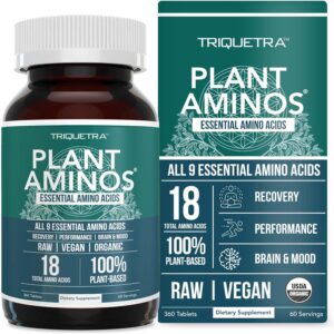 Triquetra Plant Aminos Organic Essential Amino Acid Supplement