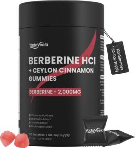 YadaVeela Berberine HCl Gummies