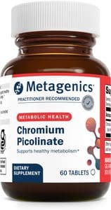 Metagenics Chromium Picolinate 200 mcg