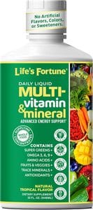 Life's Fortune Daily Liquid Multivitamin & Mineral, Tropical